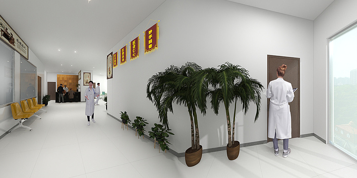 乌鲁木齐小红帽建筑装饰公司-中西医珍所-装修设计方案