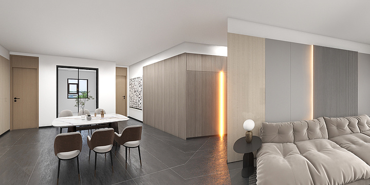 好家运装饰有限公司-合樾兰亭5#1703-装修设计方案