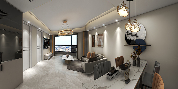 全馨全艺装饰-润城6-2-1002-装修设计方案