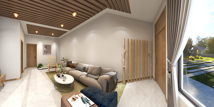 王梦君1-白村-原木名宿-装修设计方案