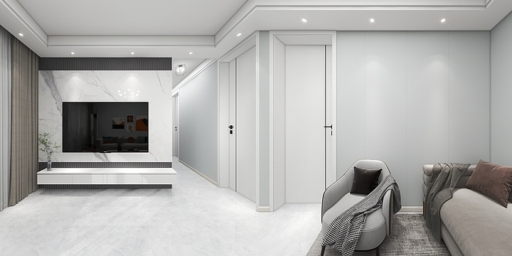 岘山软装事务所Sara-东方红路小区3单元2楼翻新-装修设计方案