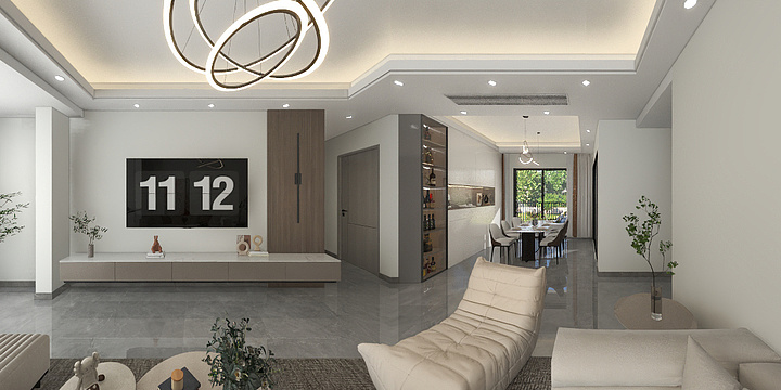 不是燕子的燕-君华新城89栋602.fdwg-装修设计方案