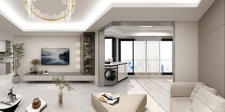 设计小小章-鑫港城-装修设计方案