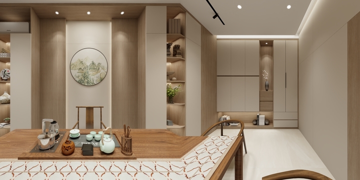 欧美斯高端定制居然之家4层-农行西雅分理处20230323-装修设计方案