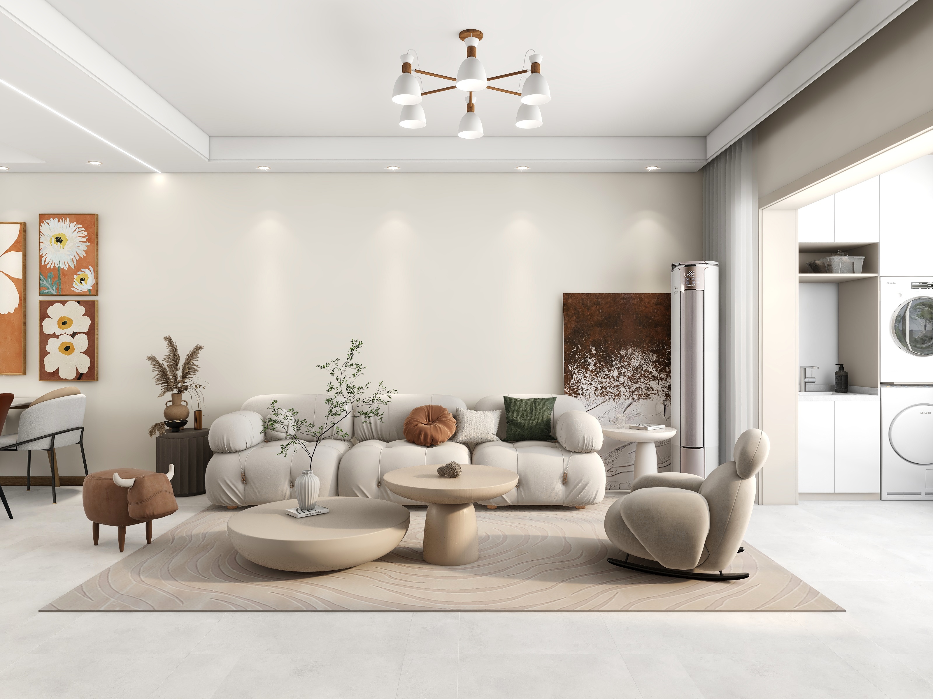 十里画郎-海通·鹊水蓝庭135户型-装修设计方案