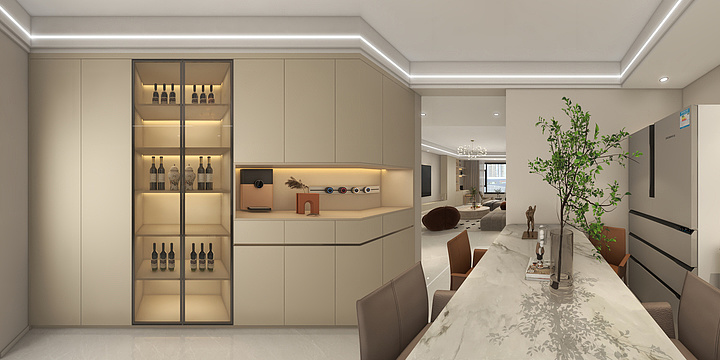 致简全案设计-奶油风-装修设计方案