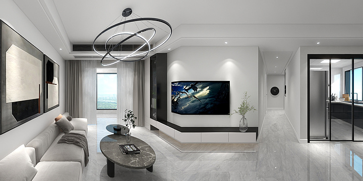 齐家装饰梅落浩瀚-悦珑湾-2-装修设计方案