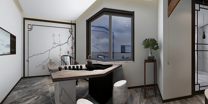 小冯在郑州干装修-永威逸阳溪畔-装修设计方案