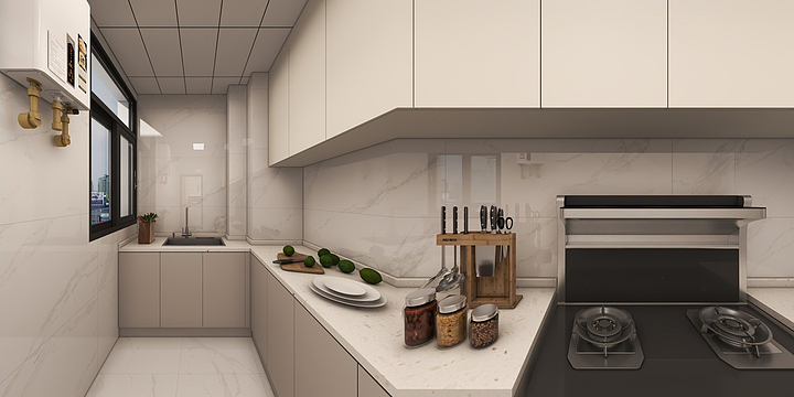 睡到自然醒z-龙城42#1-2402--奶油风-装修设计方案