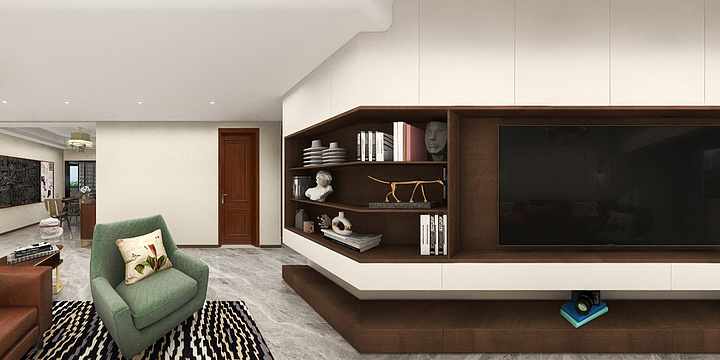 上岛商业空间设计事务所-东陌印象-装修设计方案