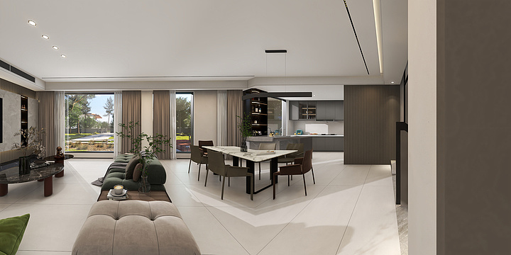 陈家琦-香湖丹提210客餐厅-副本-装修设计方案