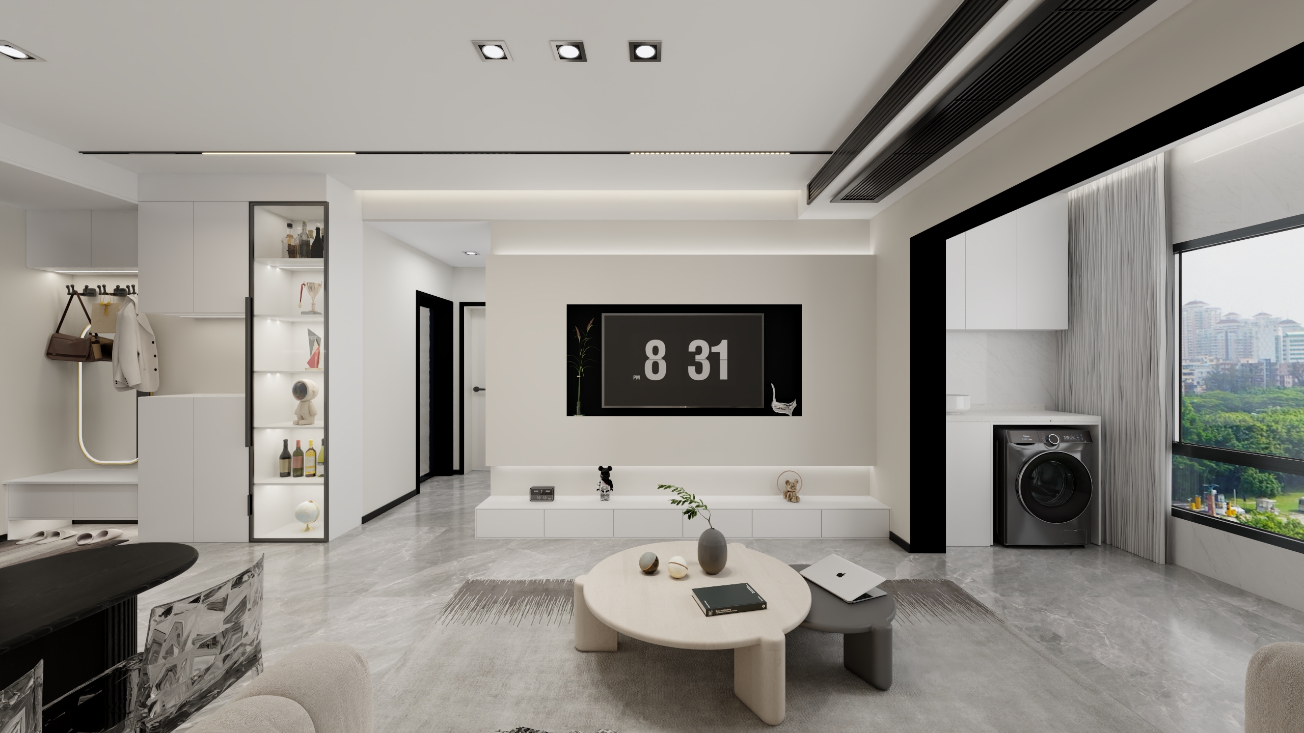 怀远盼盼木门全屋整装-禹泽园6#2902方案-装修设计方案