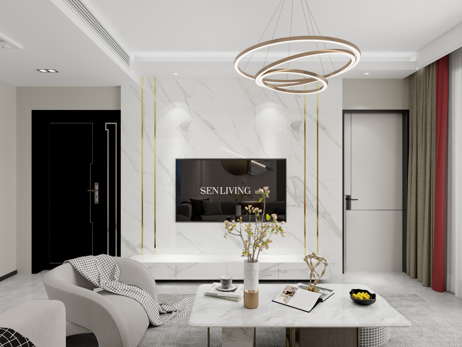 北京安橙装饰-九里香堤C5-1-501王先生-装修设计方案