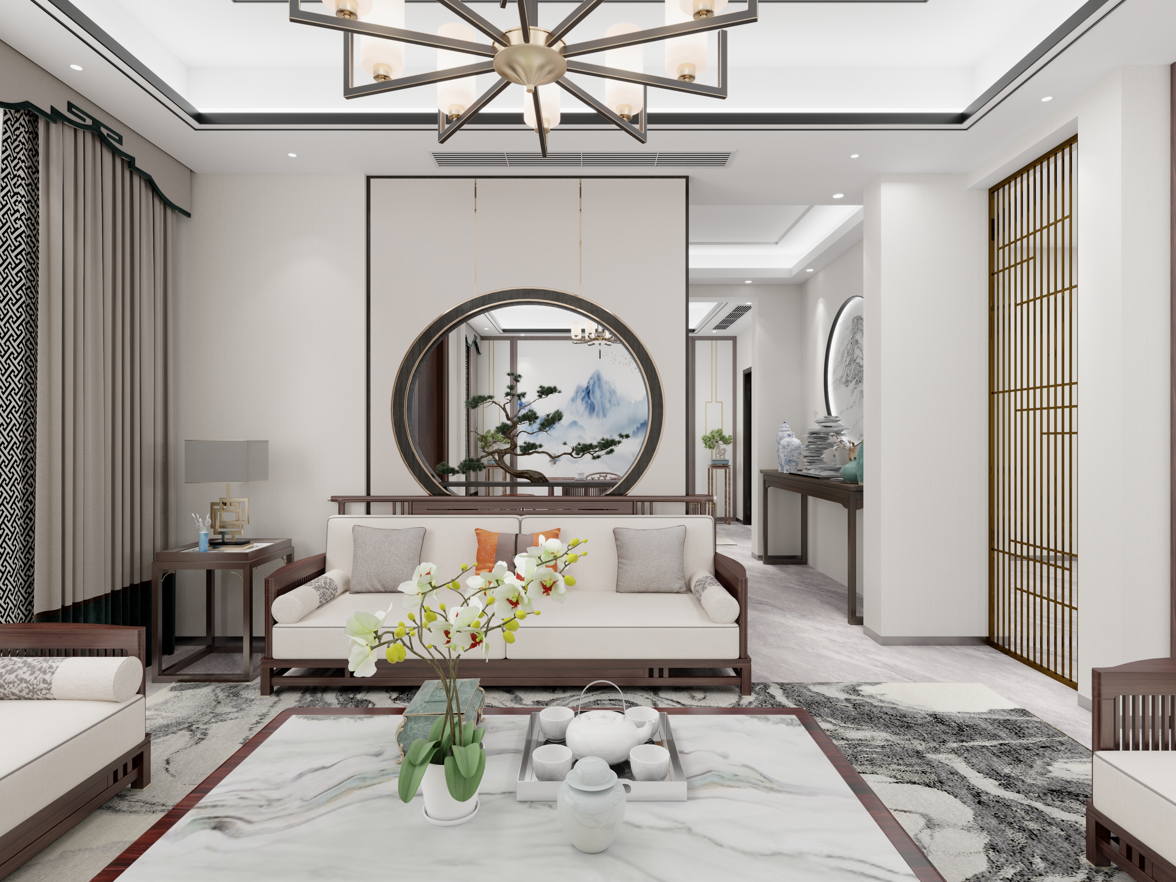 泸州菲玛-小区房139㎡1室装修效果图