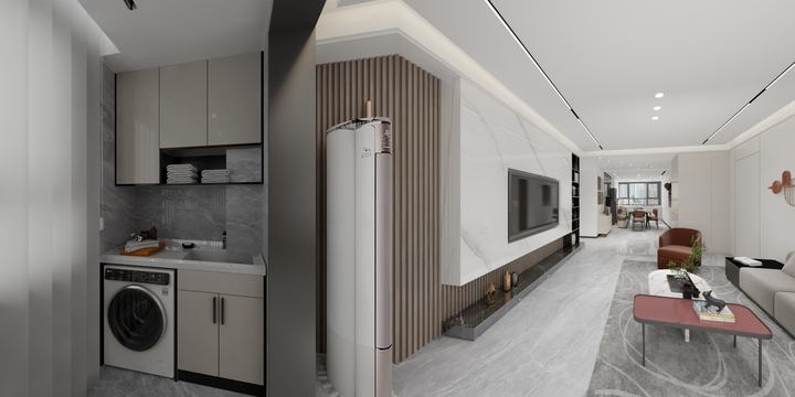 九鵬設計-金融仕家1B-3-2302-装修设计方案