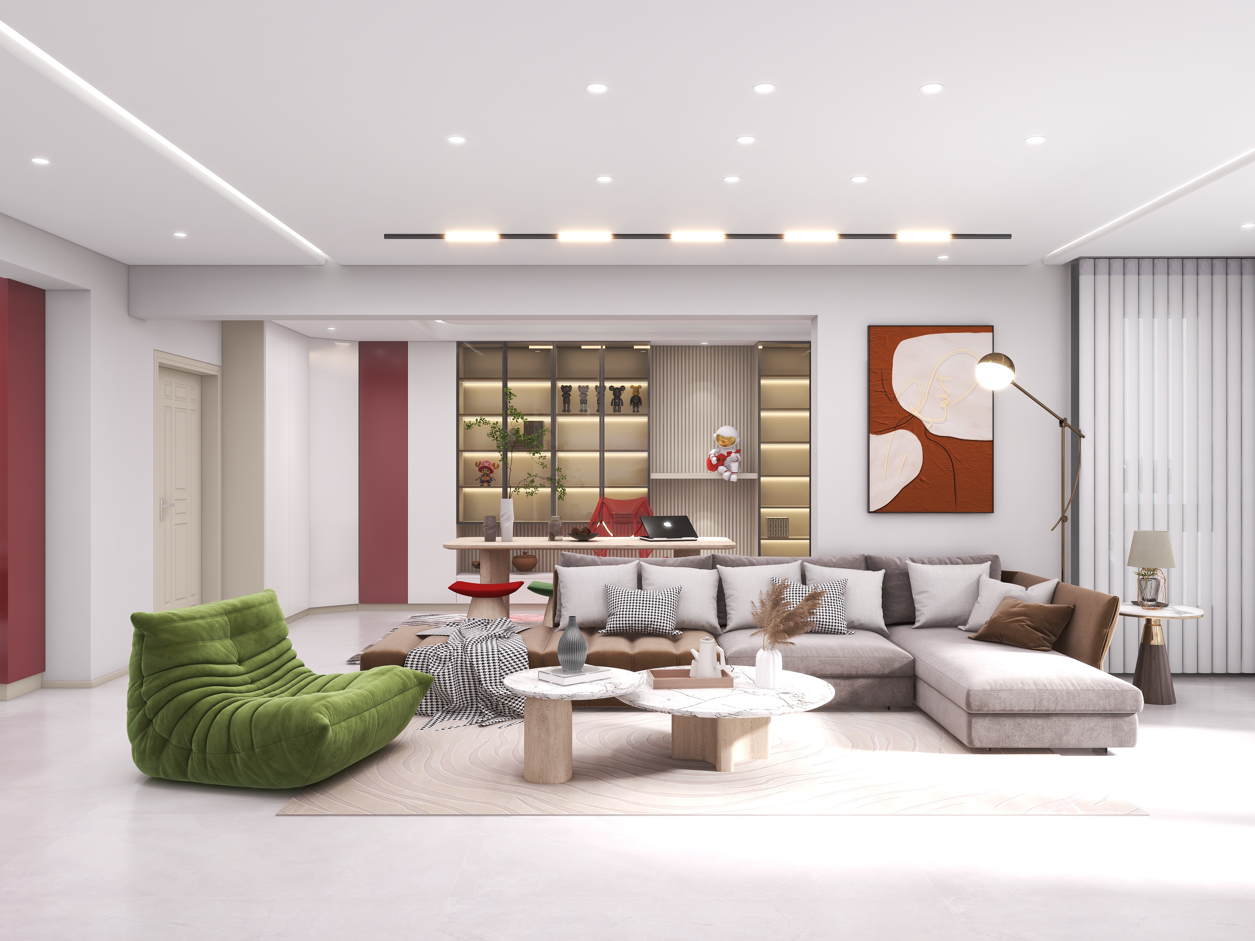 唯诺张掖-蓝山公馆5期3-1-501-装修设计方案