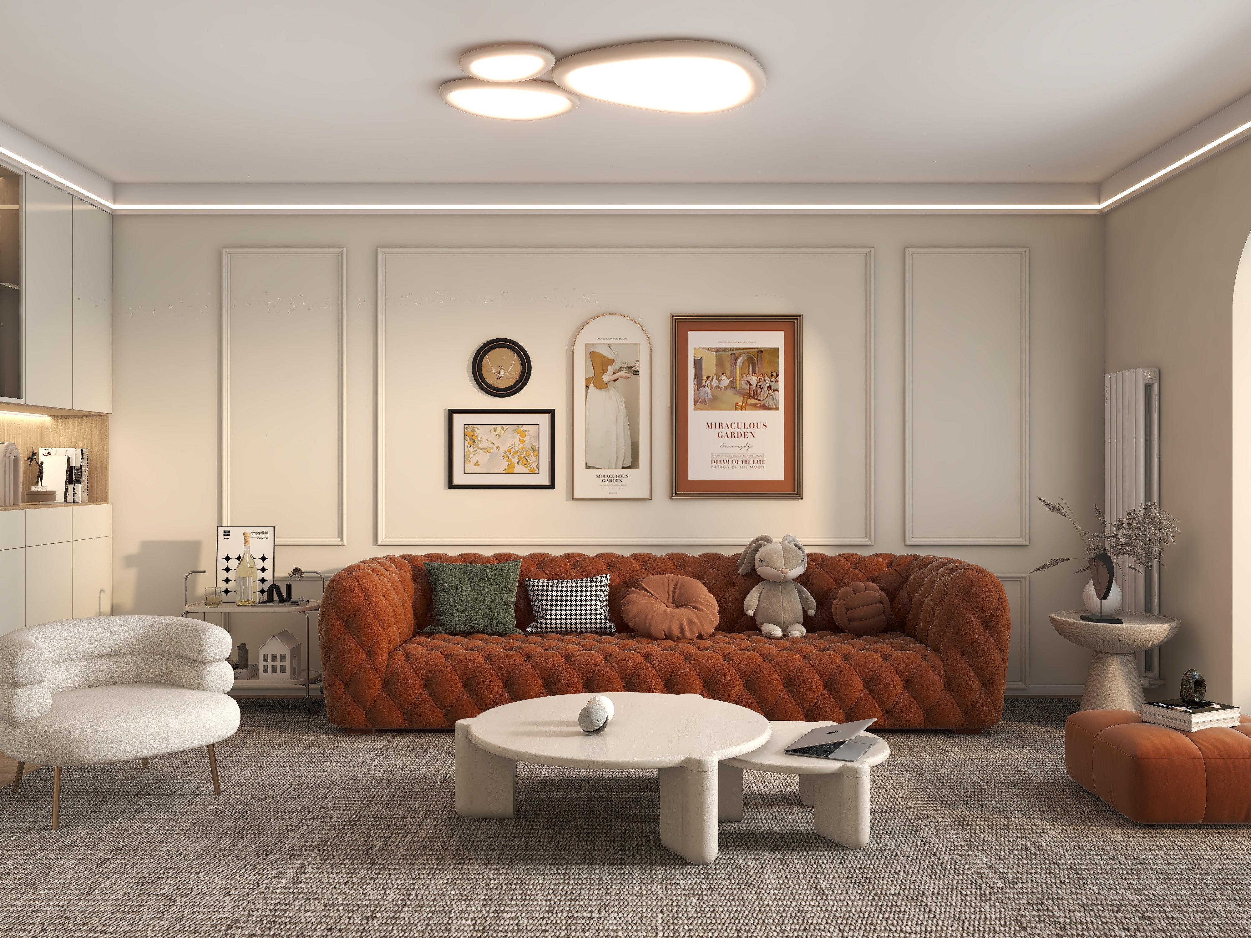 尘世美一-轻法装修效果图