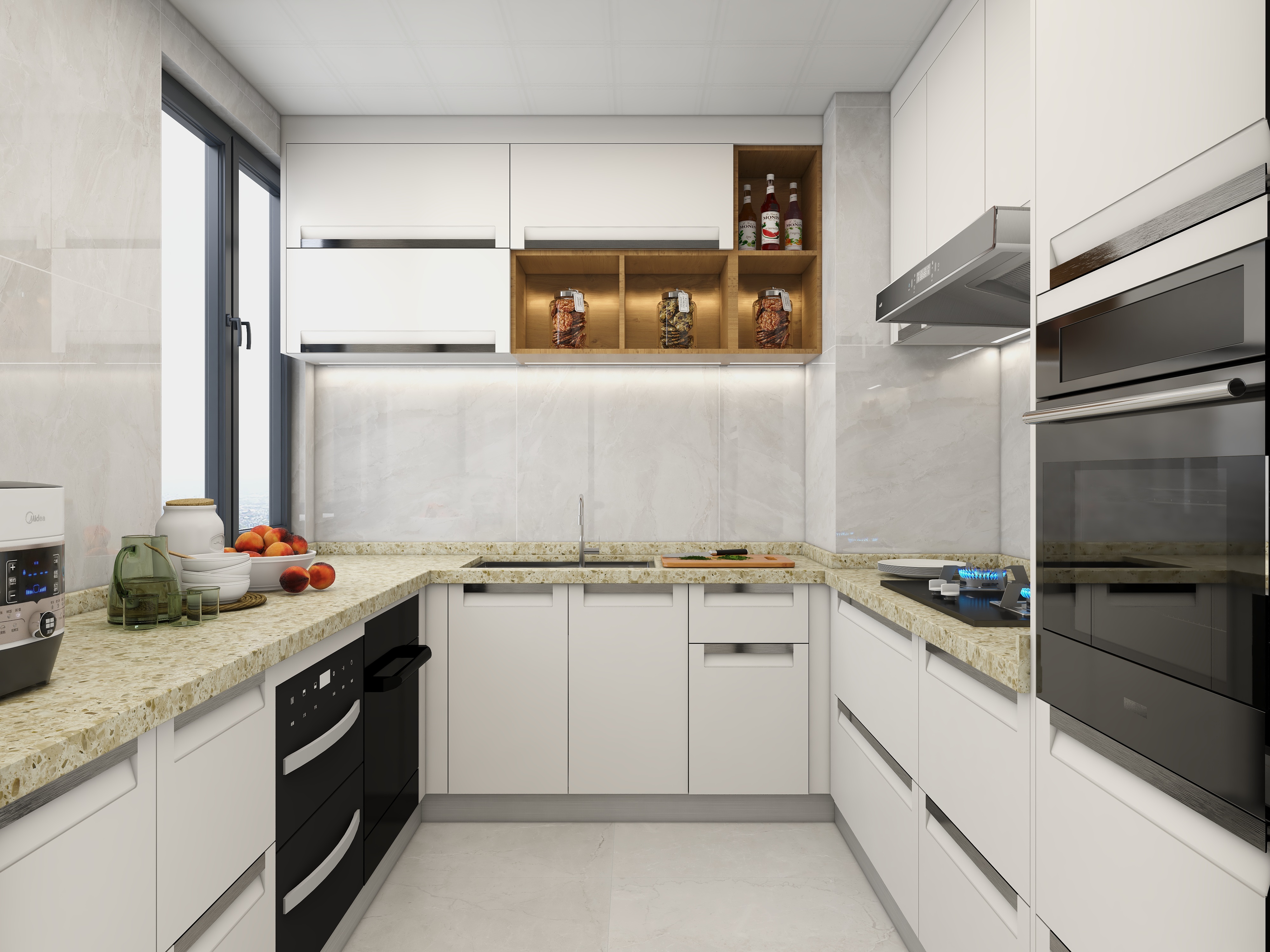 全屋定制一何茂林-财富世家2-3603-装修设计方案