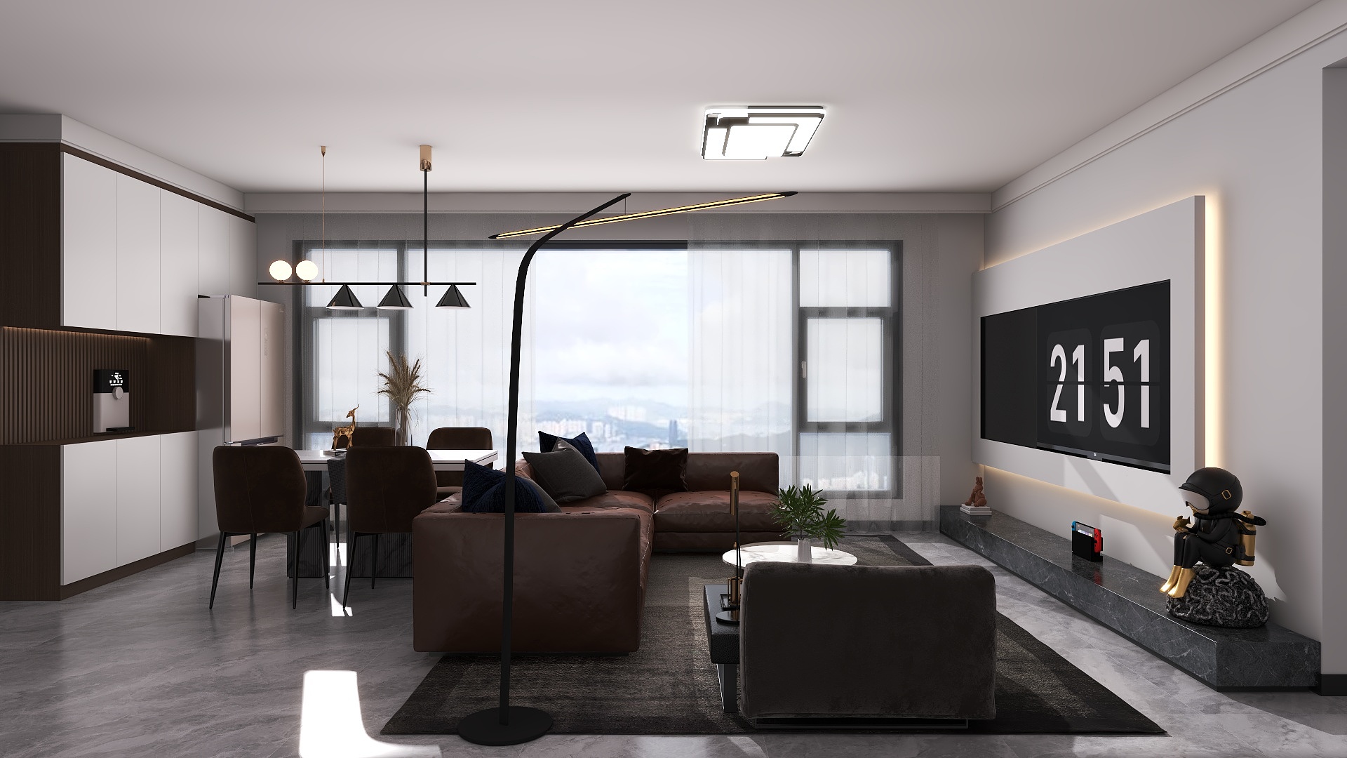 正佳广场汉都装饰-凯兴学府9号楼701简约-二版-装修设计方案