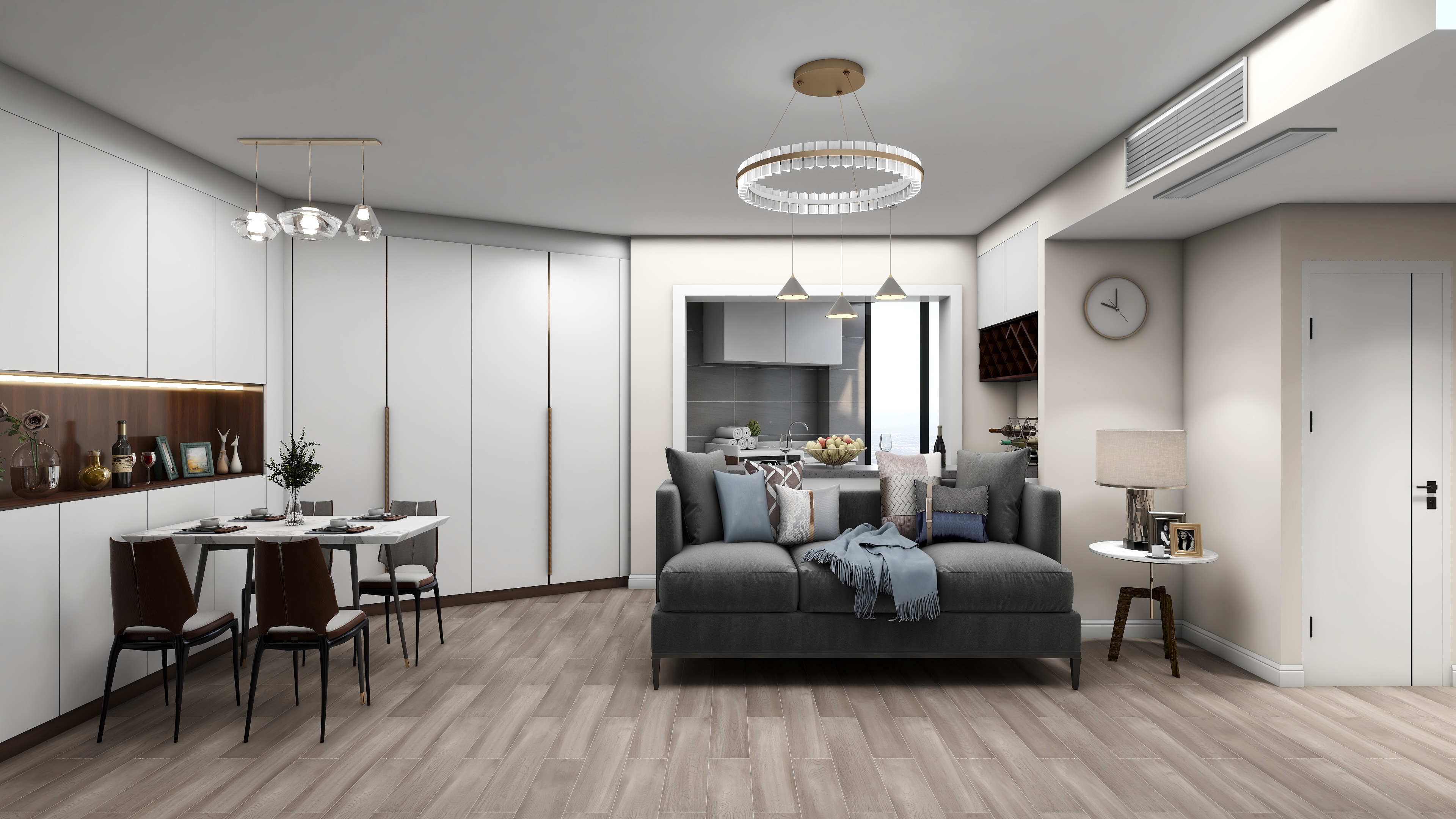 上海居丽装饰空间设计-中山西路  现代风 沈娴装修效果图