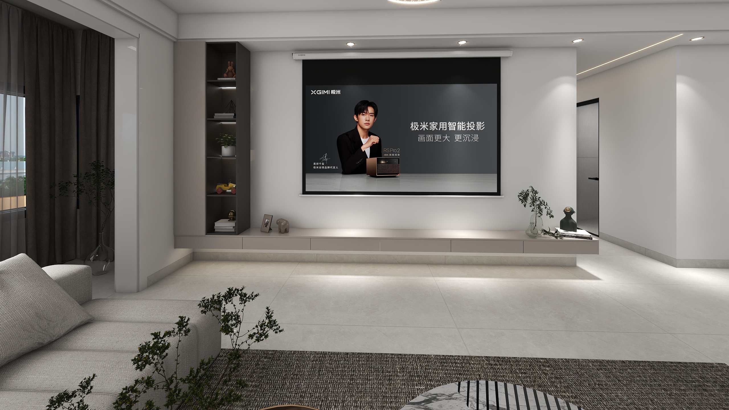 格莱斯刘晓阳-城南林苑-现代装修效果图