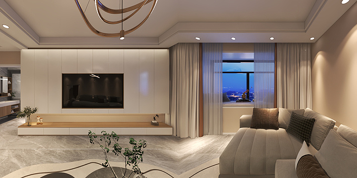 鑫天伟业CtGl-现代简约-装修设计方案