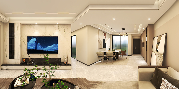 枉柏柯-麒龙印象-装修设计方案