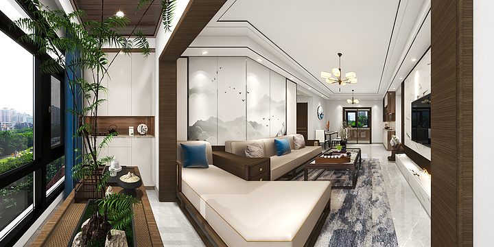 设计师|赵-白龙潭1号户型（100平）-装修设计方案