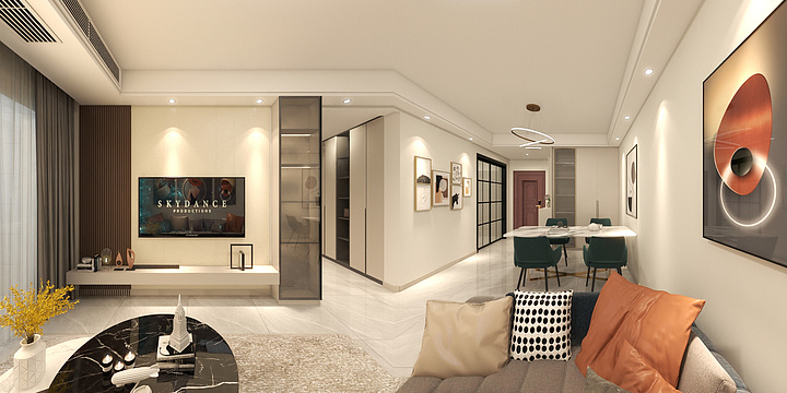 室内设计丨Mir李-观湖锦园-装修设计方案