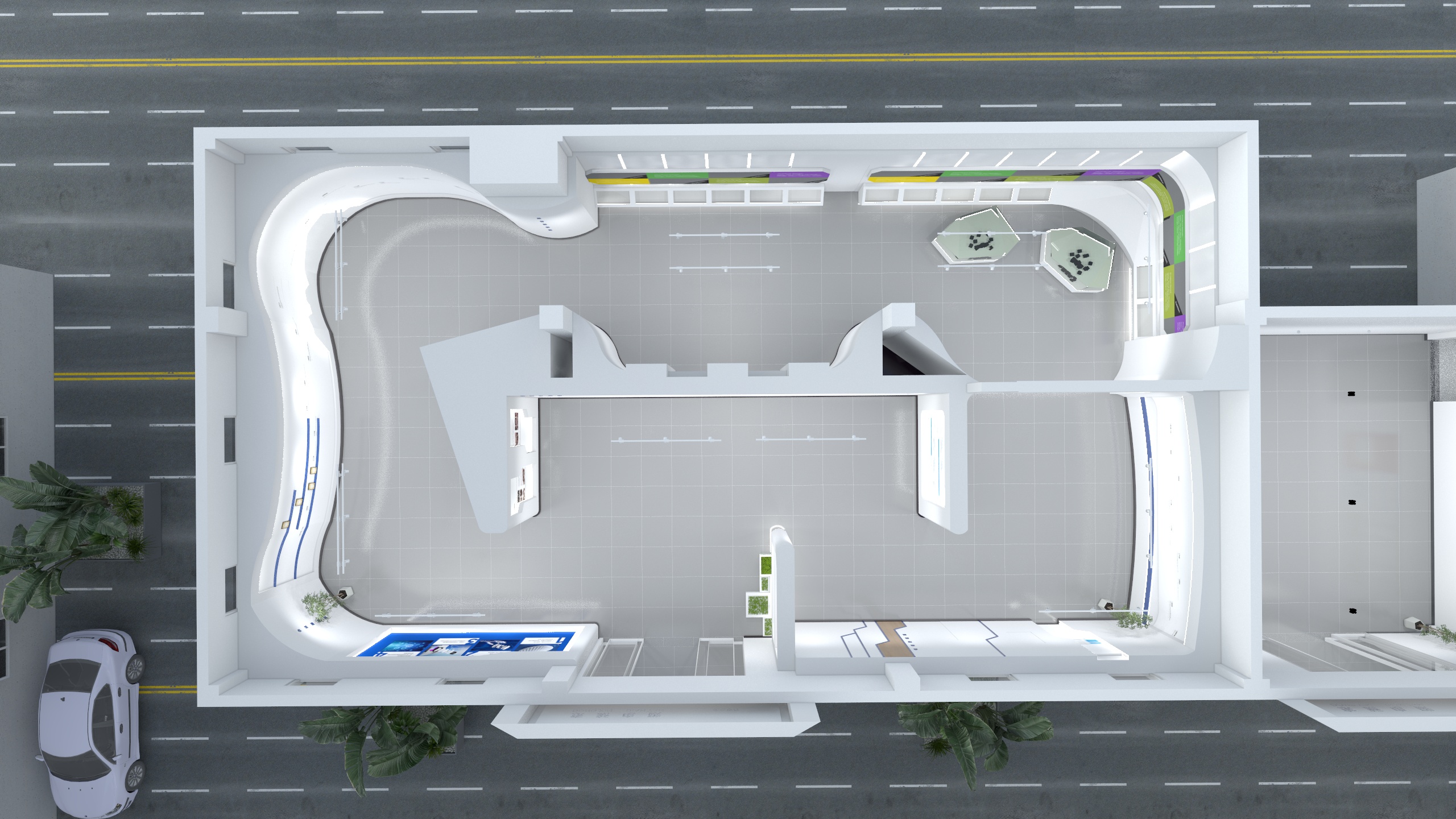 H.sh-东新电碳企业展厅2.2-装修设计方案