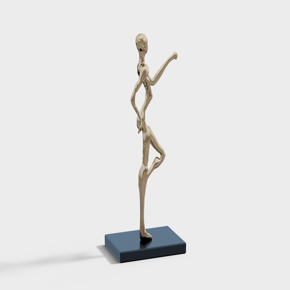 雕塑摆件3D模型