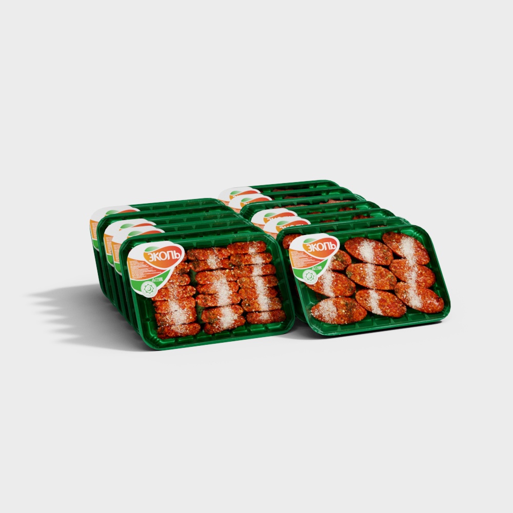 商超盒装食品组合