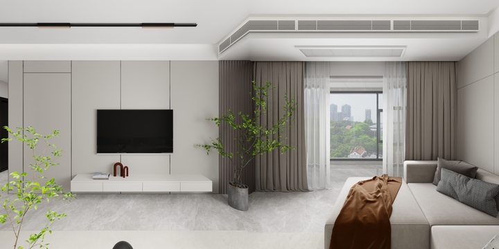 大笑先生-中梁壹号院134-装修设计方案