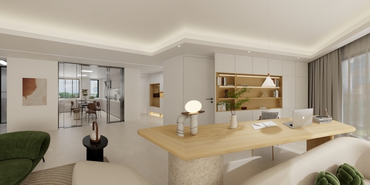 万佑柏熙-喜龙客户原木风厨房第二版-装修设计方案