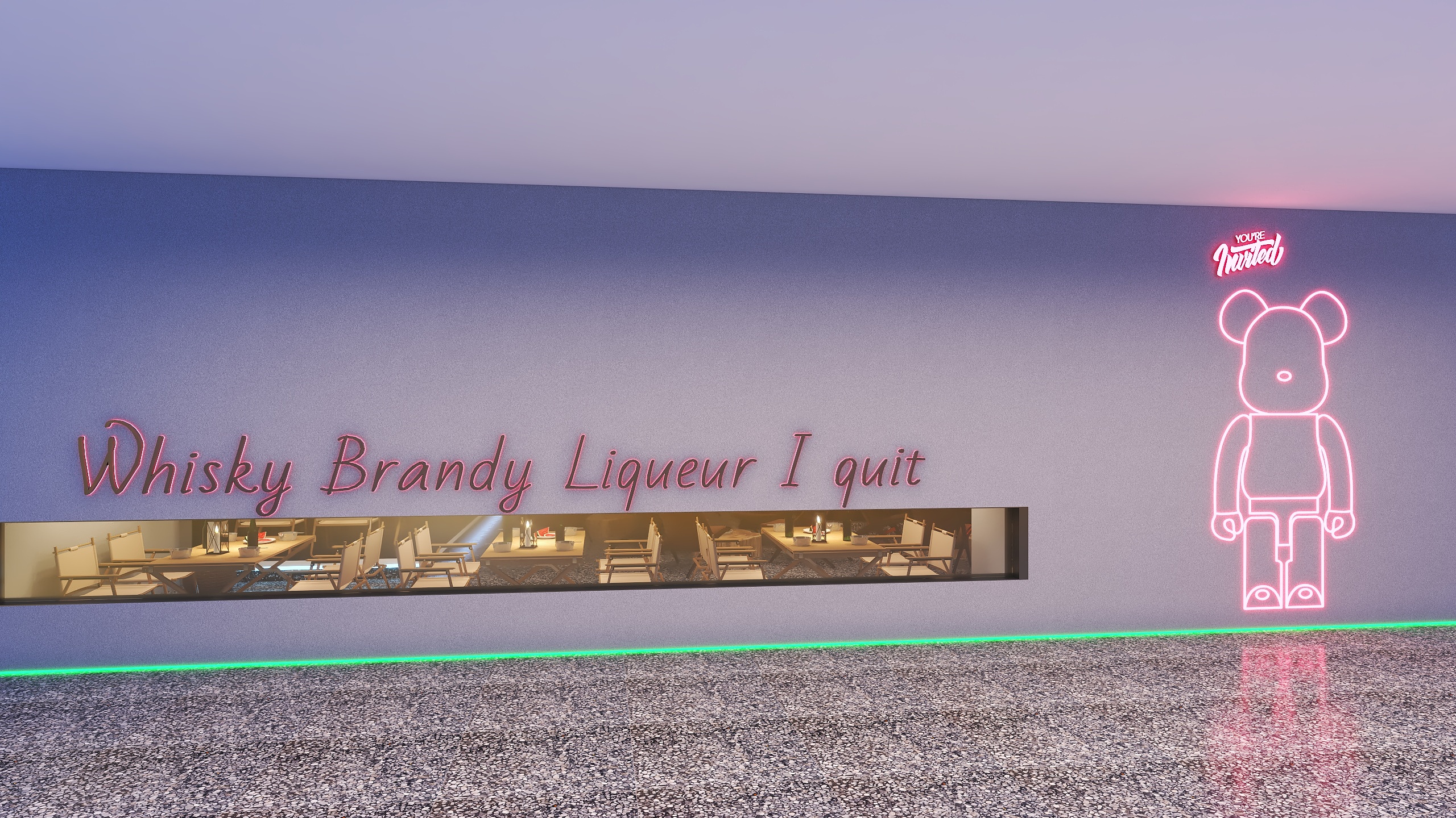 六根弦上的瘦子-酒吧-装修设计方案