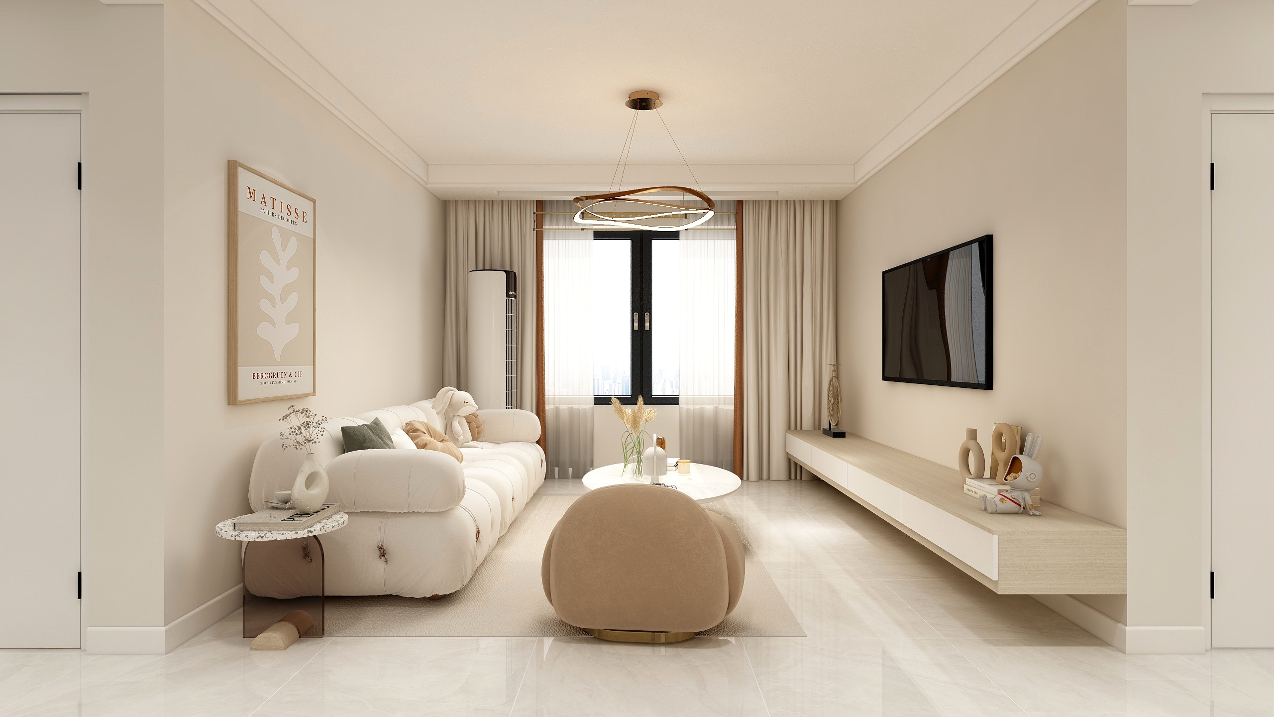 设计师蔡宗洁-骏兴园120-装修设计方案