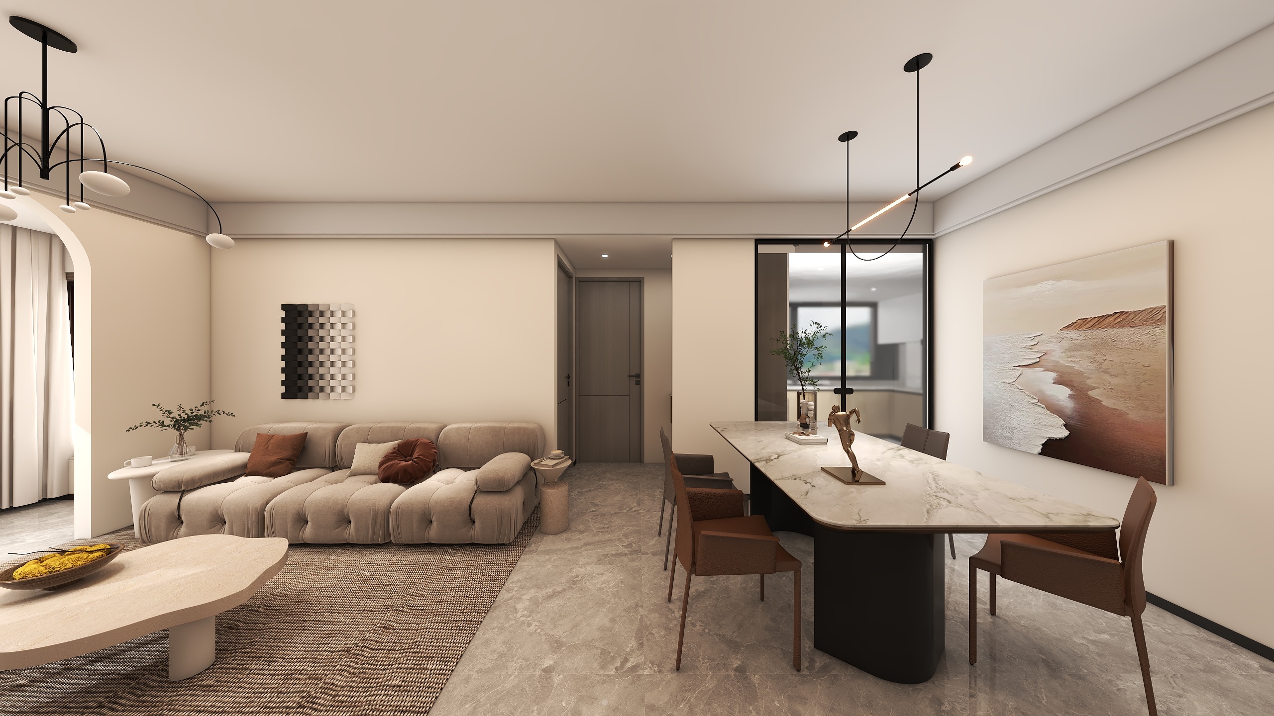 杜虹桥-金侨郡120² 四室-装修设计方案