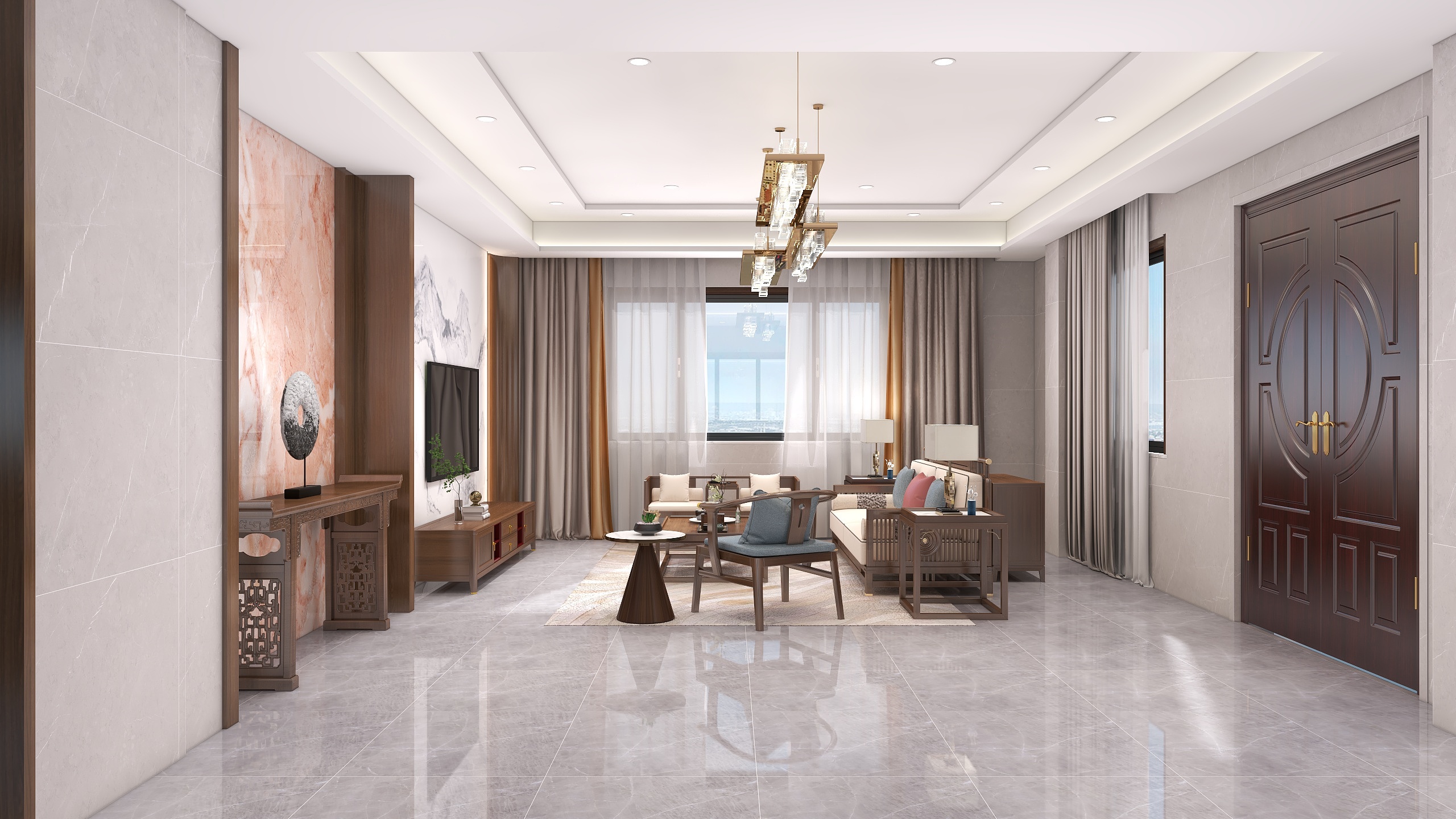 bling-冰-海都广场别墅-装修设计方案