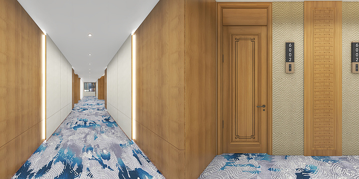 灬琅琊之心-新疆木饰面酒店-琅琊家装设计-装修设计方案