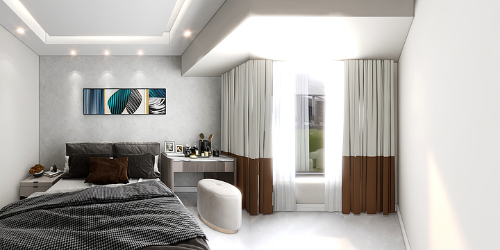 兴空间设计俱乐部-公园豪苑1-1-17-3-装修设计方案