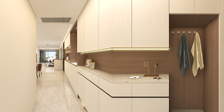 郑设计1-深圳何康花园7B-33D-装修设计方案