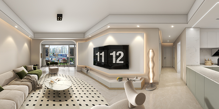 高强-锦冠花园-装修设计方案