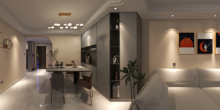 尚品安佳-联沣和园3-1-1402-装修设计方案