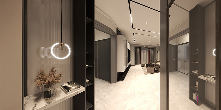 锐港装饰设计-东方家园经典方案-装修设计方案