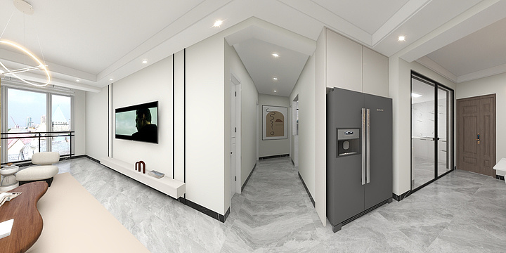 全案设计师王宁-109㎡3室-装修设计方案