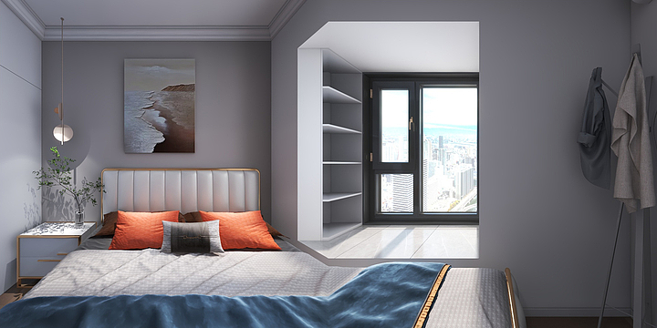 Ming丶X设计-锦绣天都 张美女雅居-装修设计方案