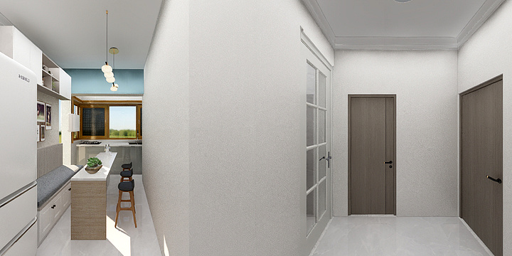 欧枫尚宅装饰设计有限公司-十一中家属院 -装修设计方案