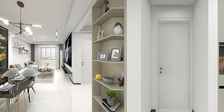 龚亮-印象城13-2303-装修设计方案