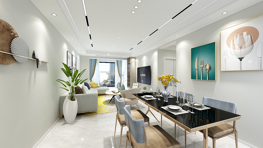 低调设计者-绿洲国际金座14-2204-装修设计方案