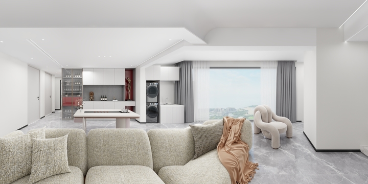 东启建工-唐宁效果图-装修设计方案